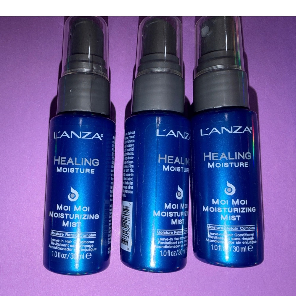 Lanza Healing Moisture Moi Moi Moisturizing Hair Care LeaveIn Conditioner travel